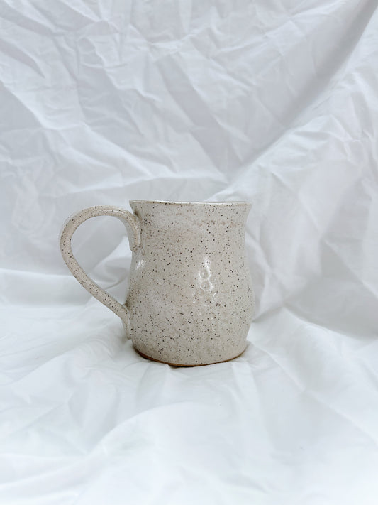 Large Dotty Mug | Oatmeal