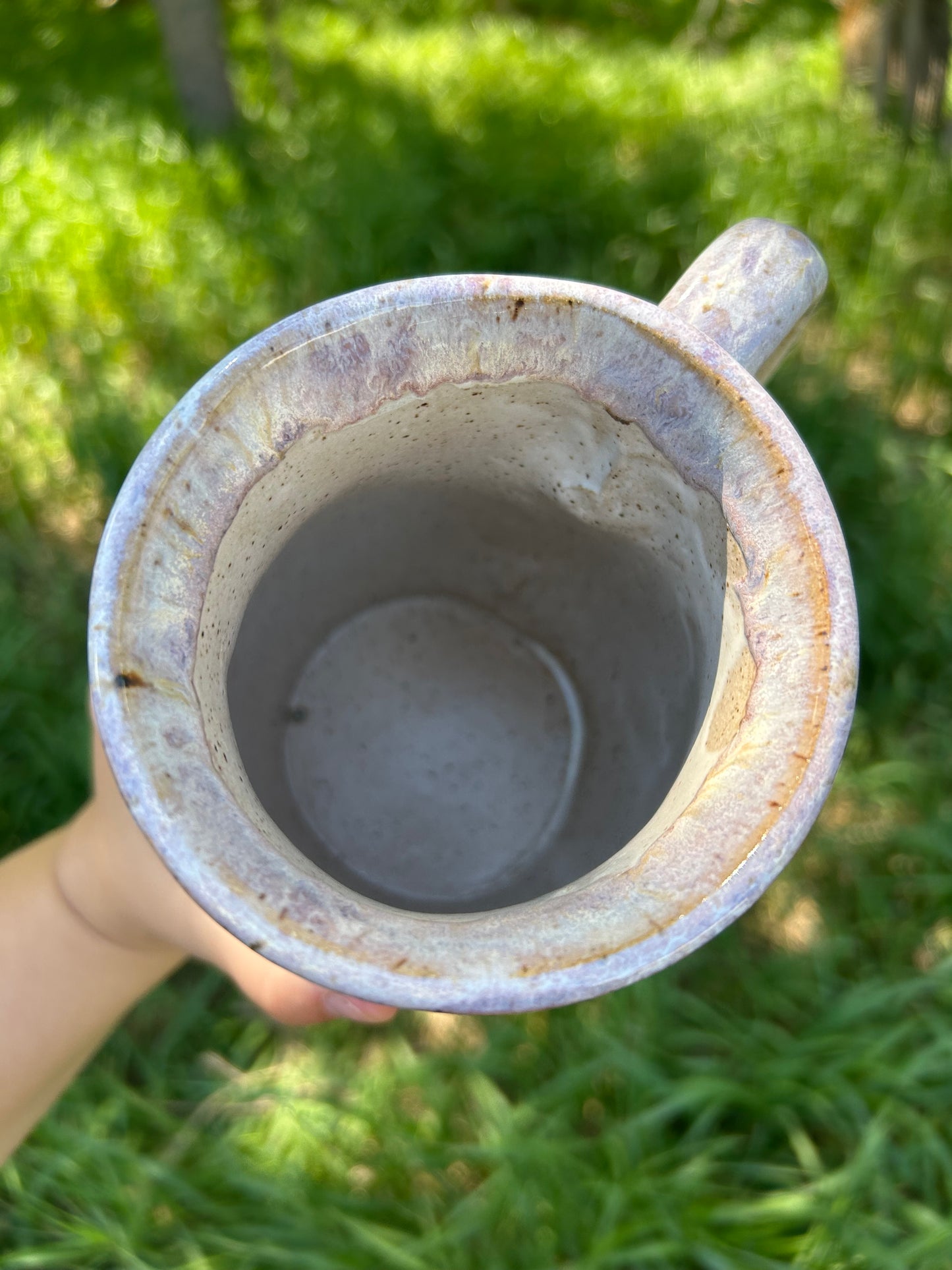 XL lavender mug