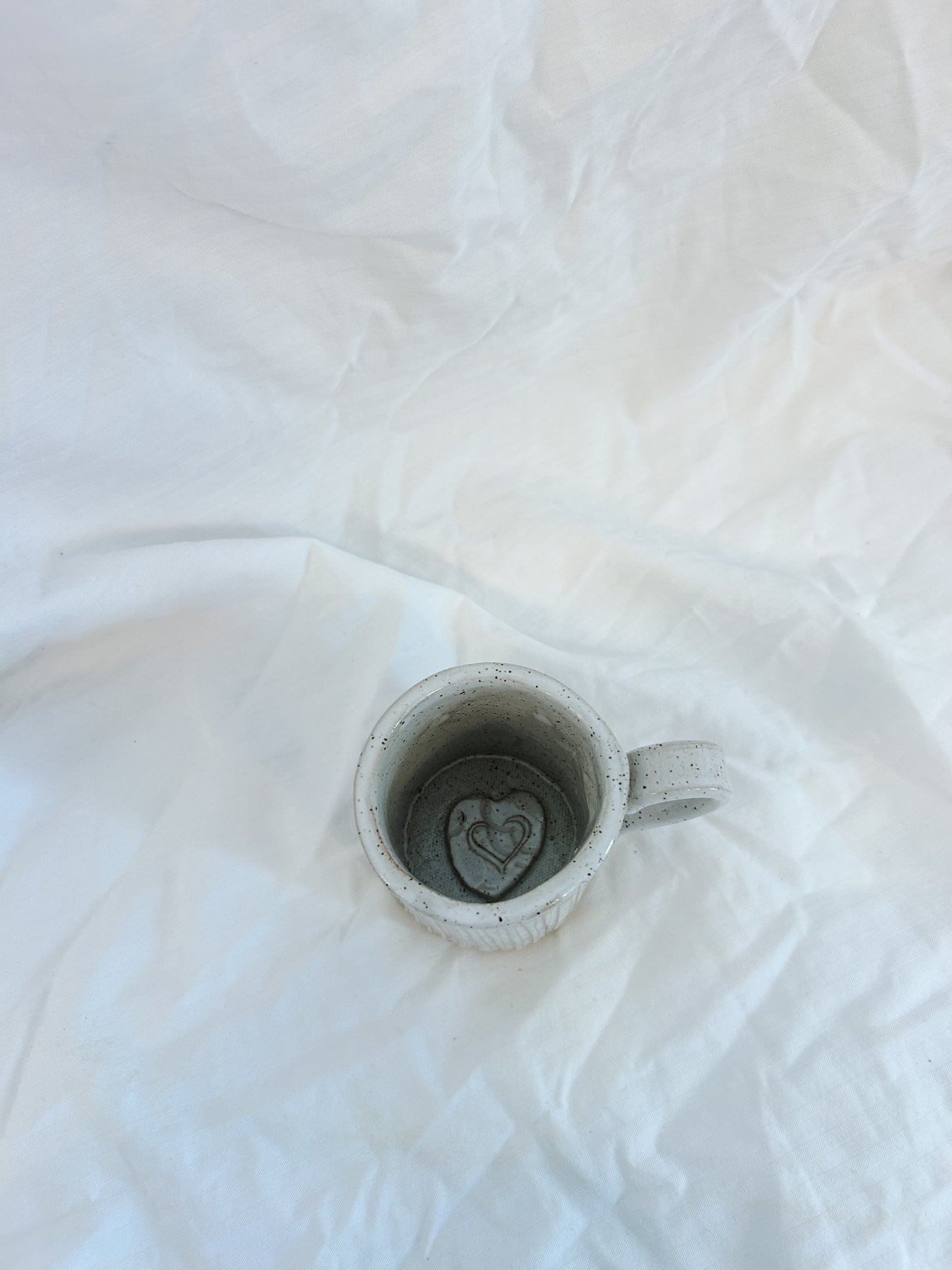 Carved mini mug