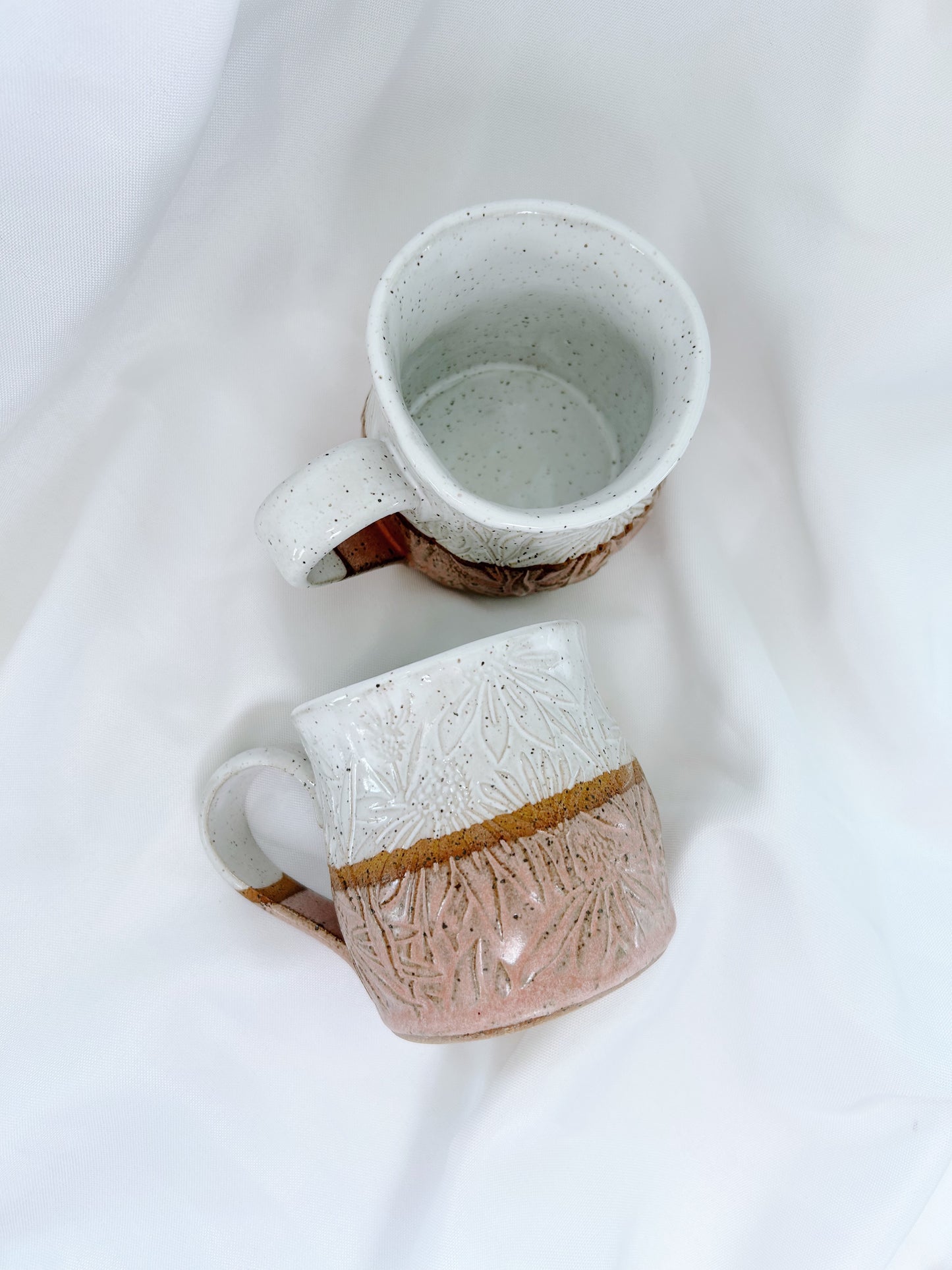 coneflower mug | simple pink