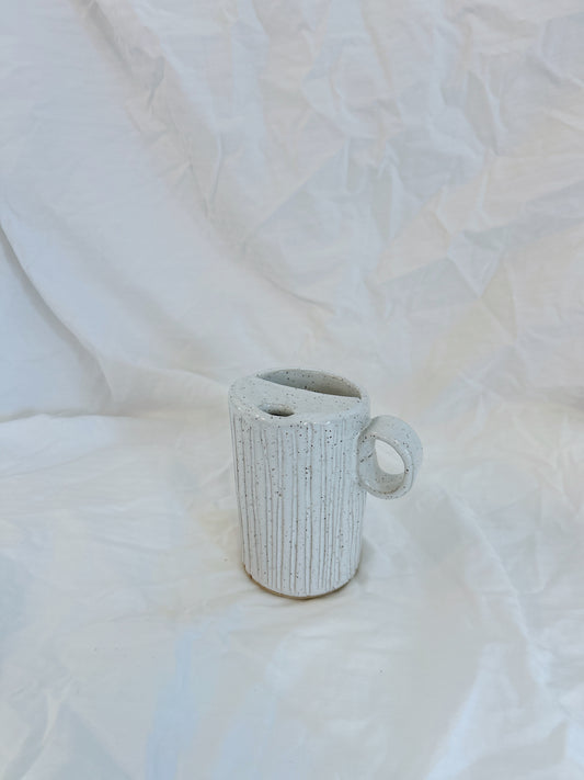 Carved travel tumbler - LEFT HAND ONLY