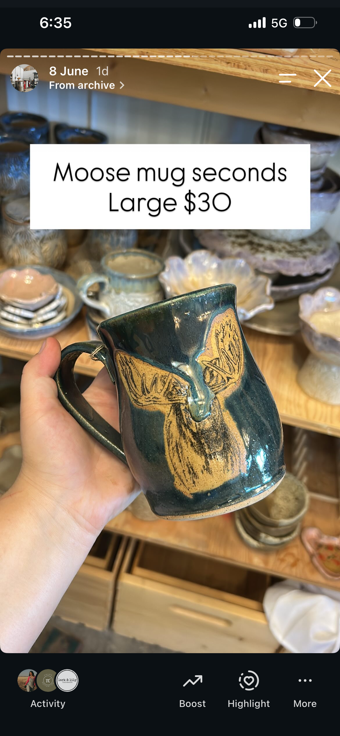 Story sale christie