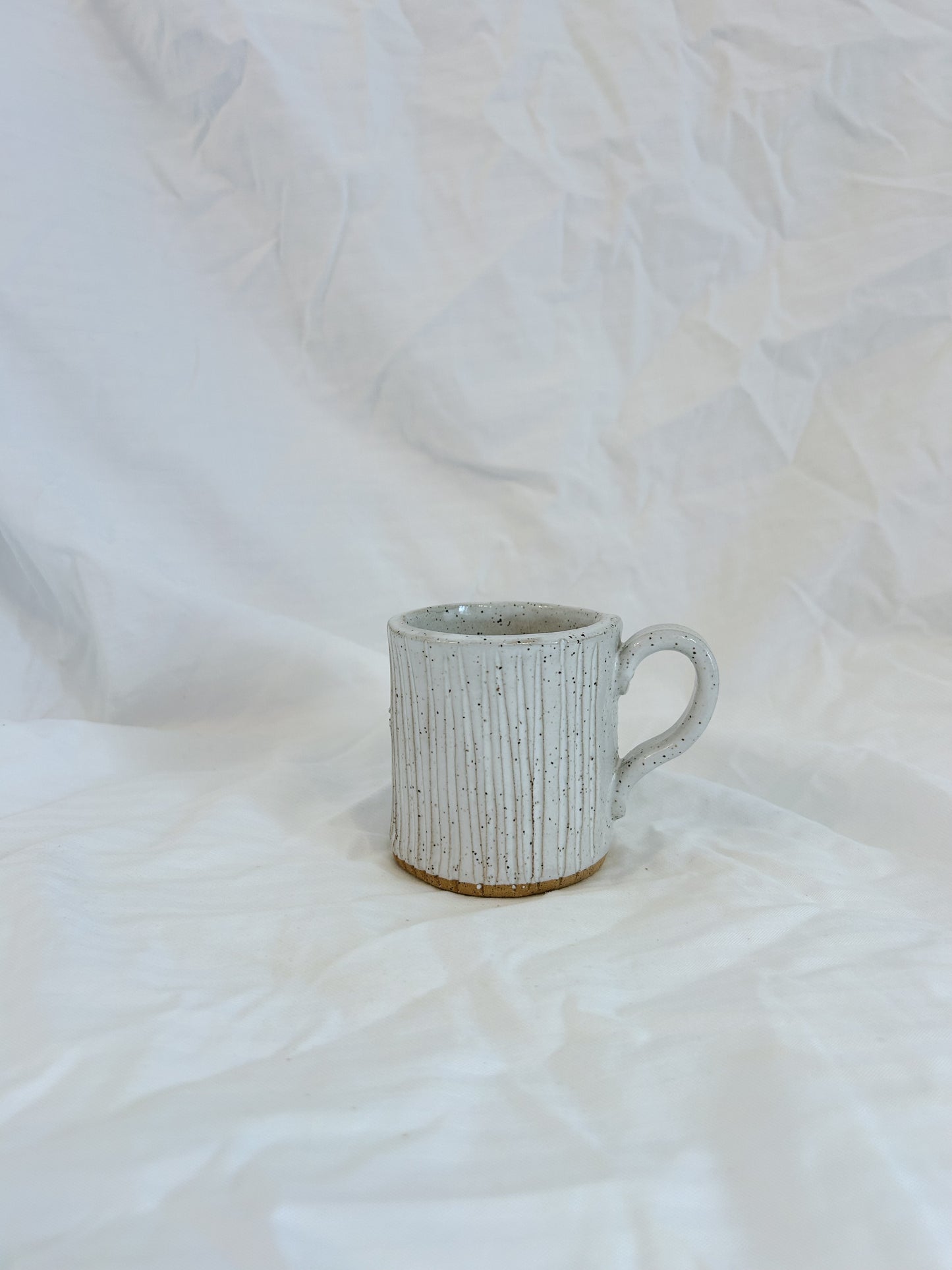 Carved mini mug