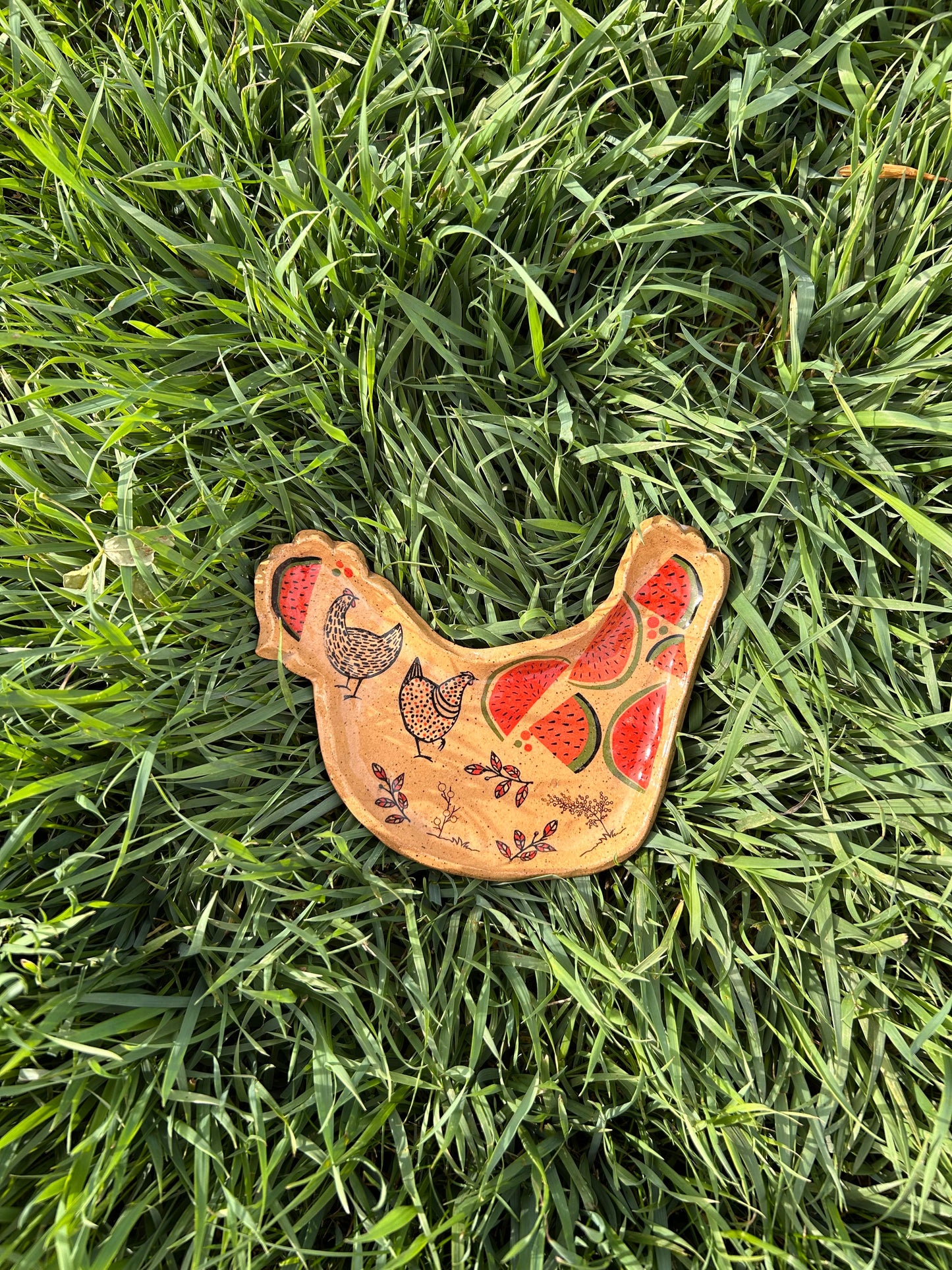 Small chicken plate