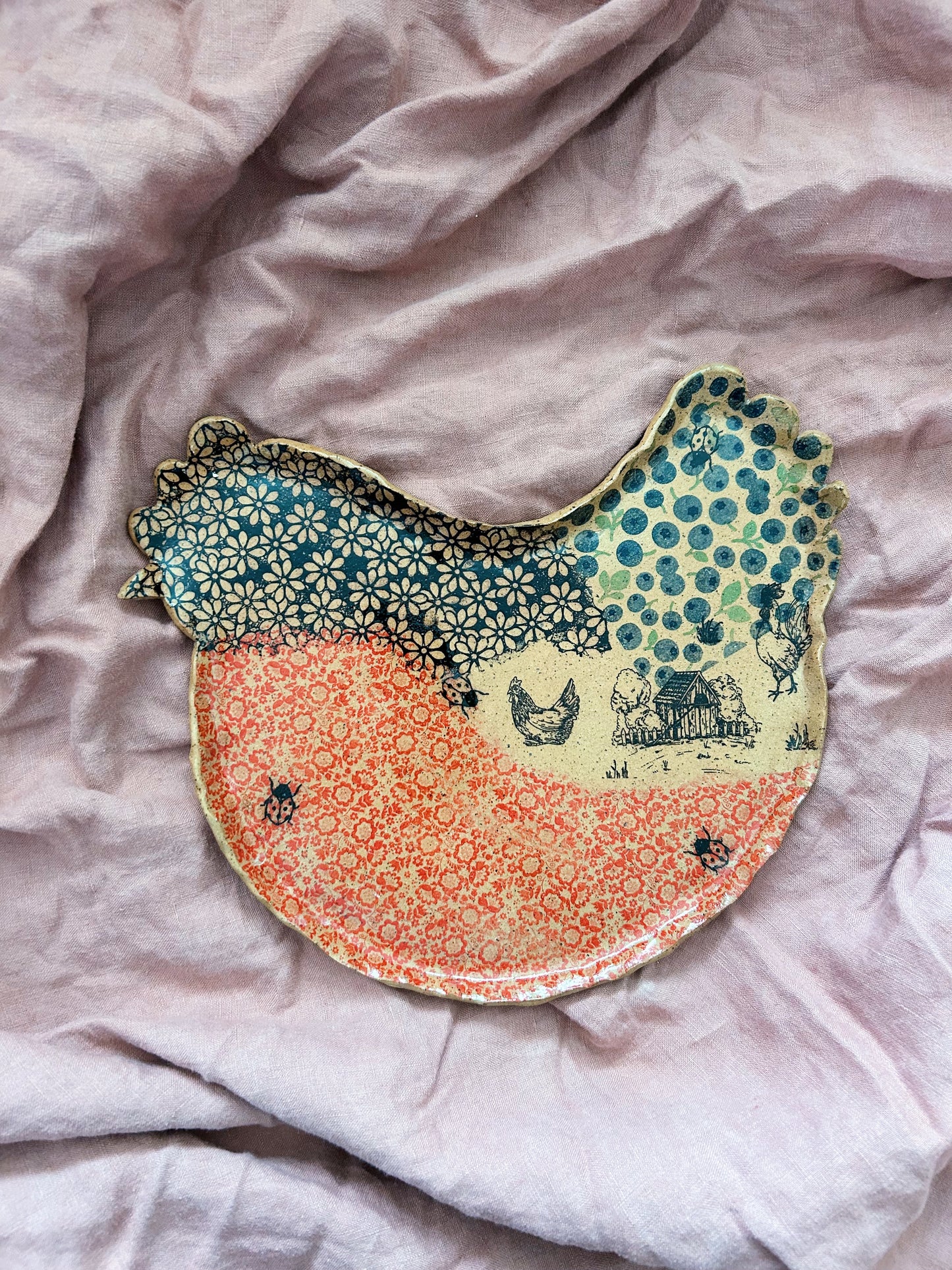 Large chicken plate 4