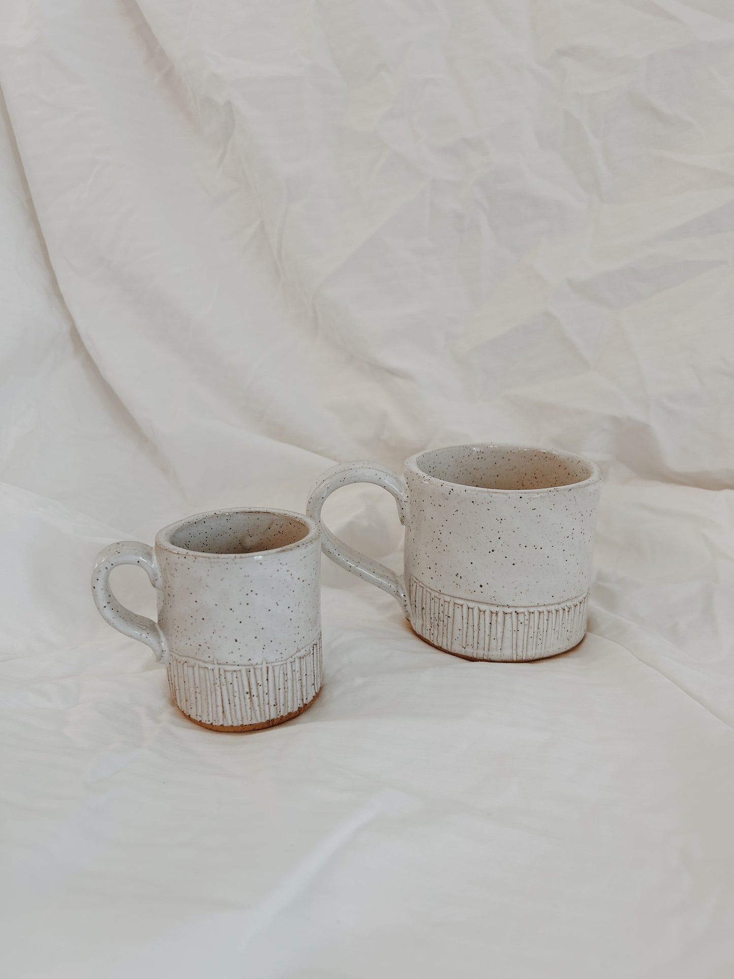 Carved mini mug