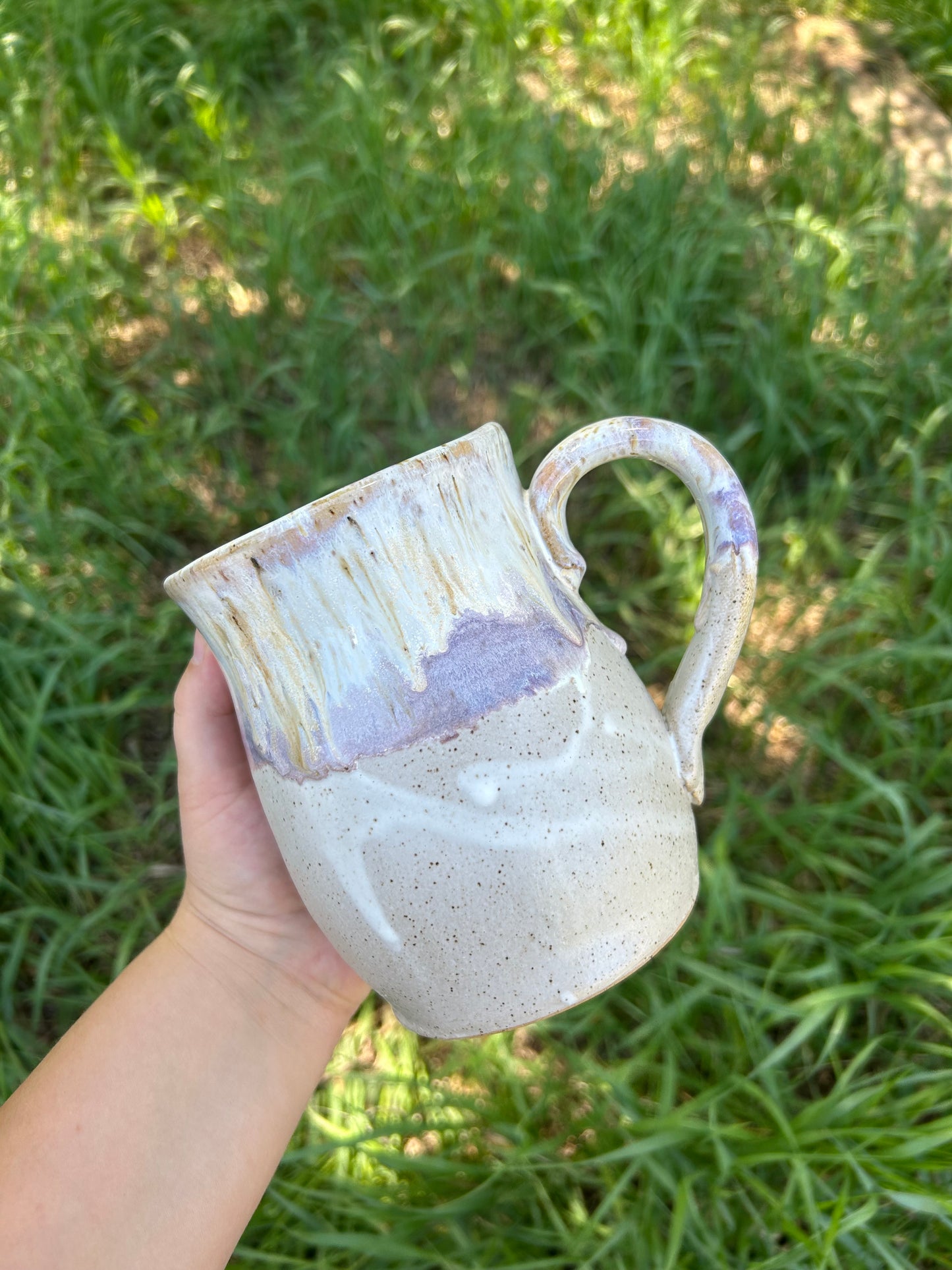 XL lavender mug