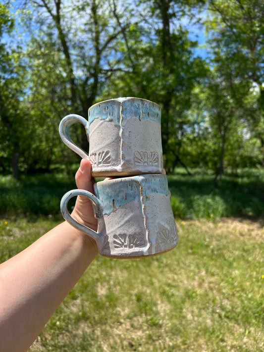 Stamped mug | Quail egg