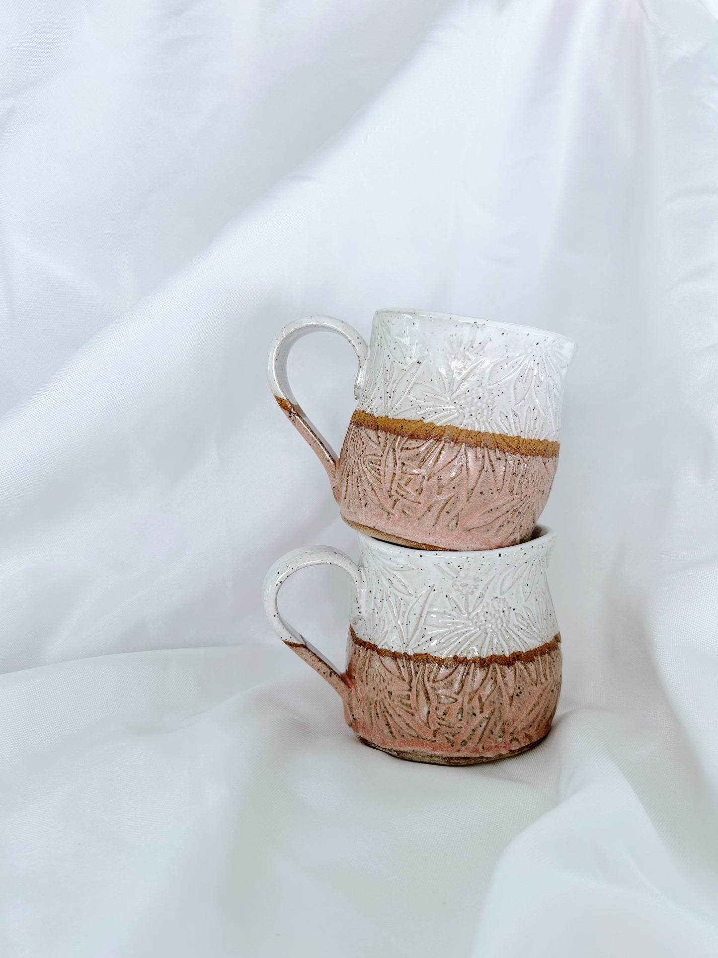 coneflower mug | simple pink