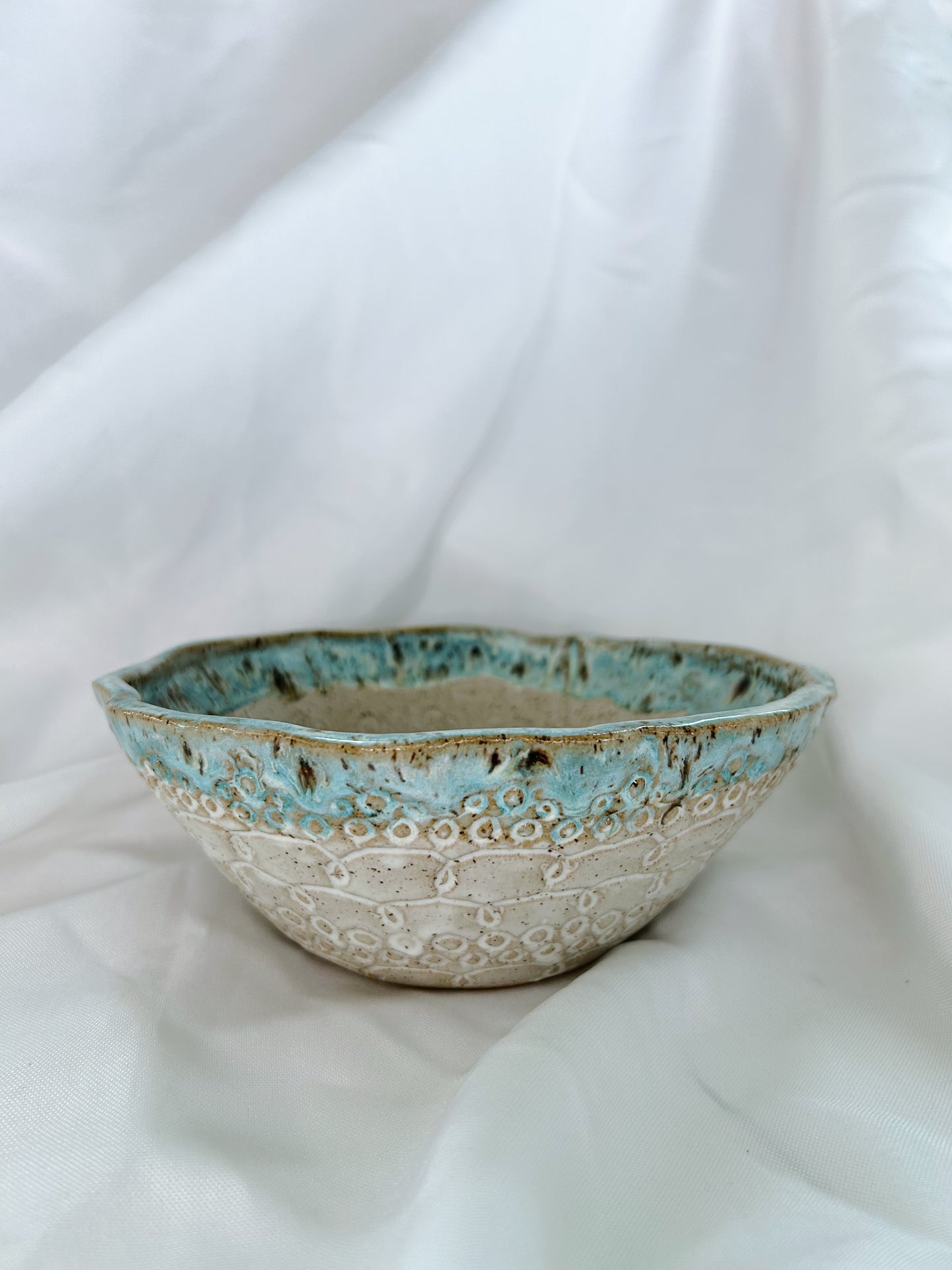 Lace bowl | Quail egg