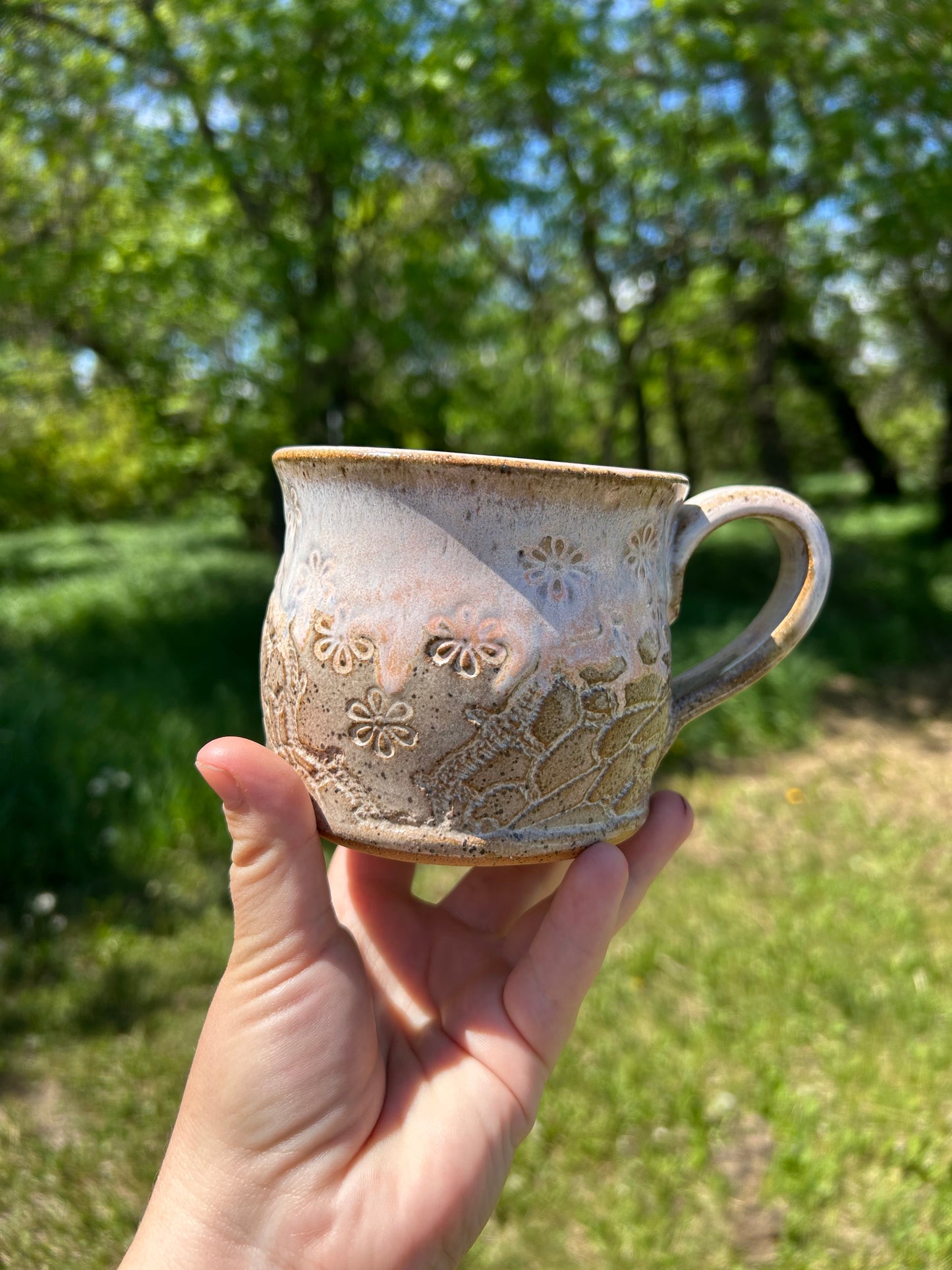 stamped mug | Harvest Sky