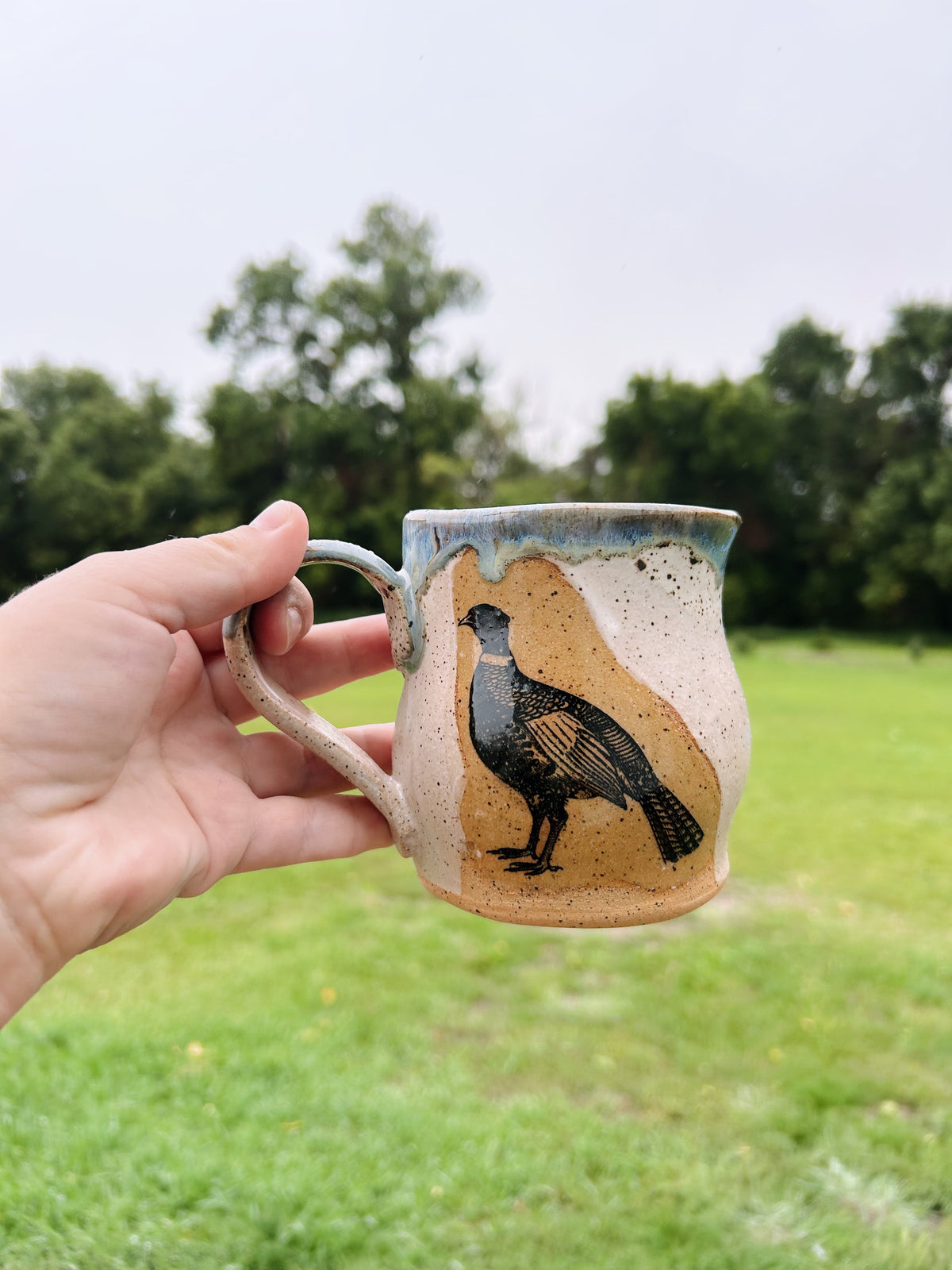 Pheasant mug |Pebble brook