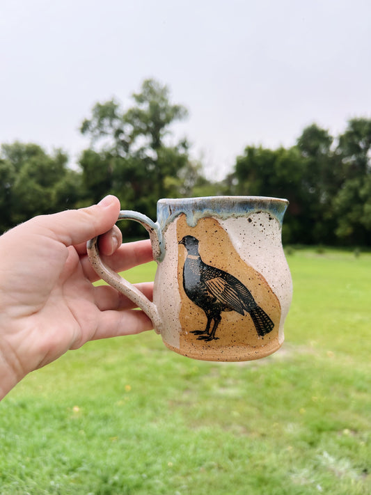 Pheasant mug |Pebble brook