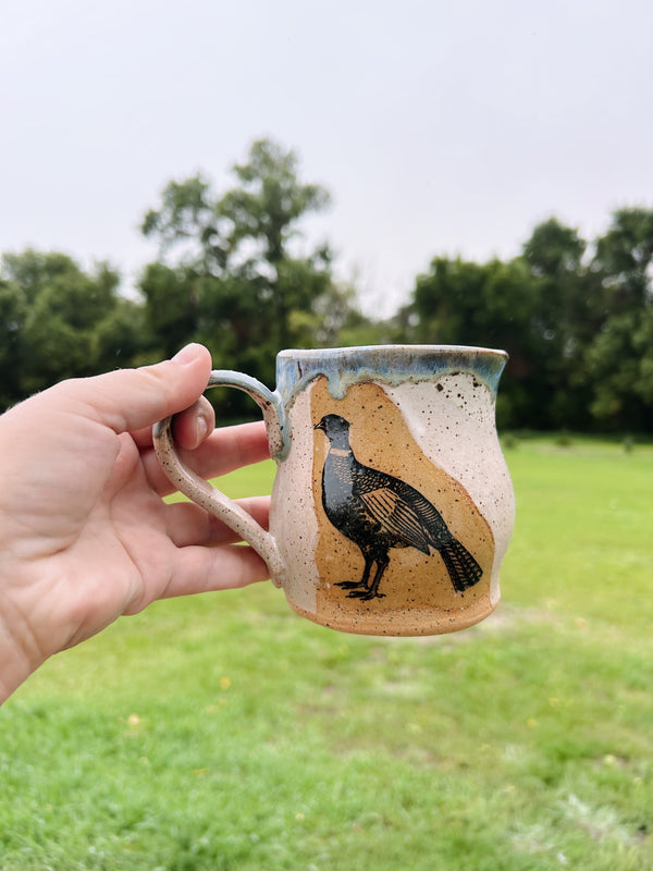 Pheasant mug |Pebble brook