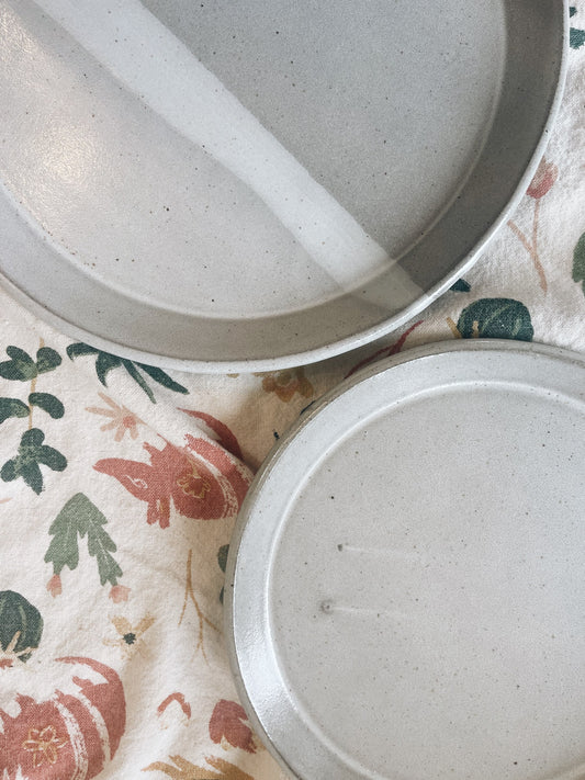 White dip dinnerware PREORDER image 1