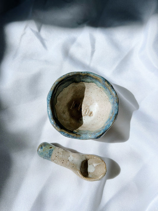Mini salt dish | pebble brook