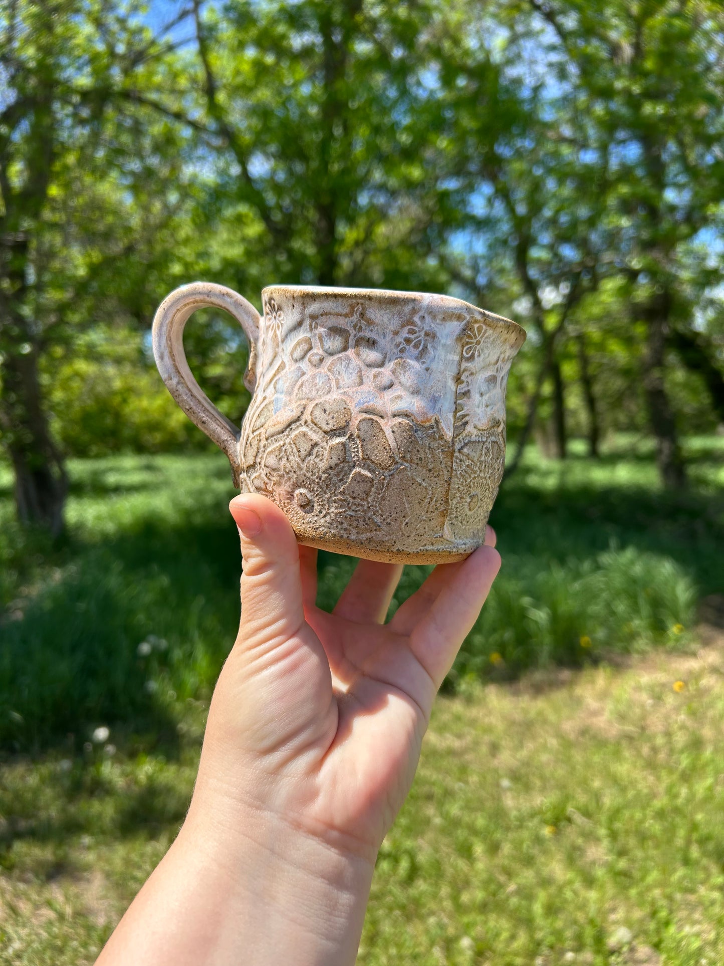 stamped mug | Harvest Sky