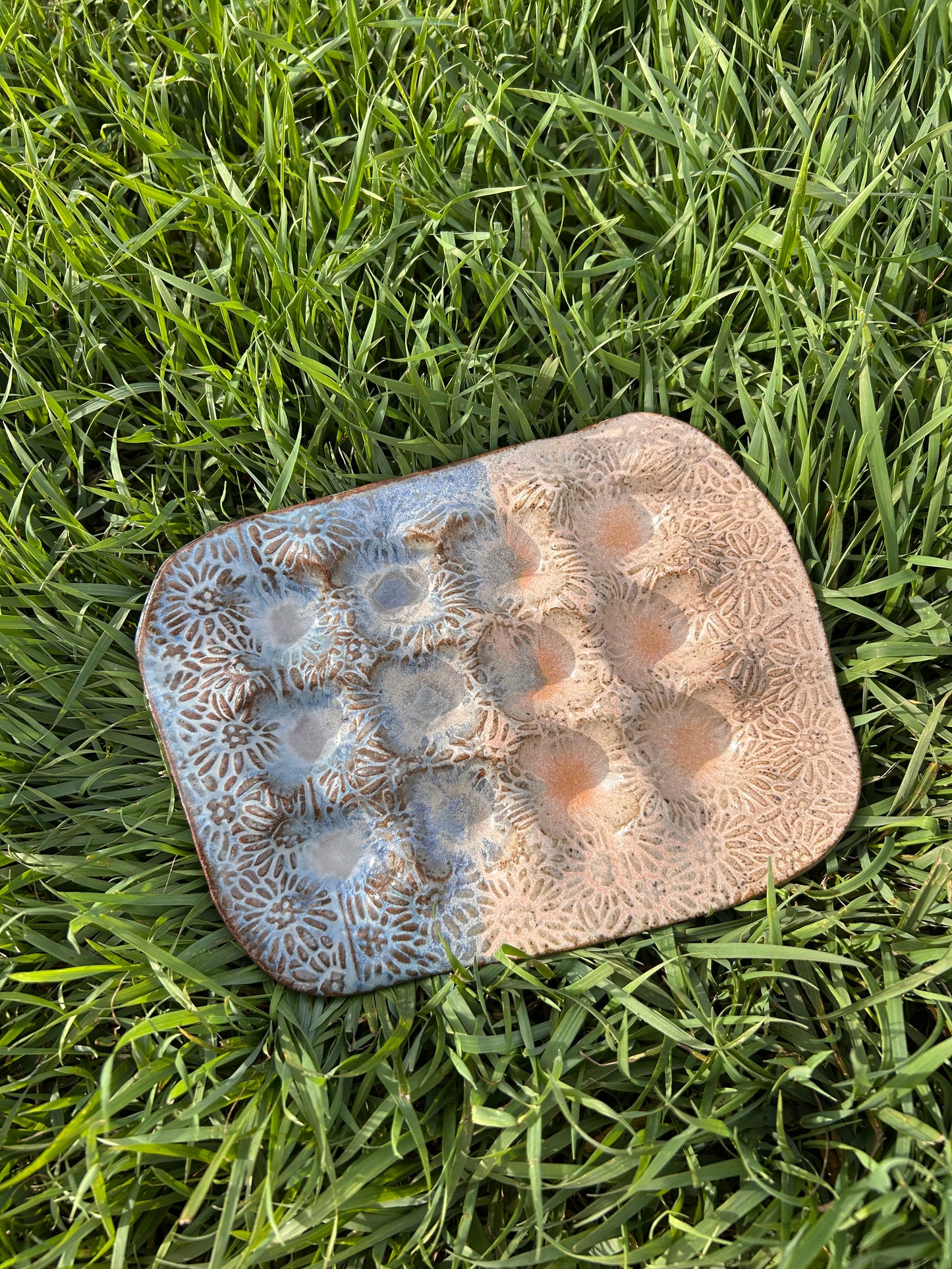 Egg tray | prairie sunset