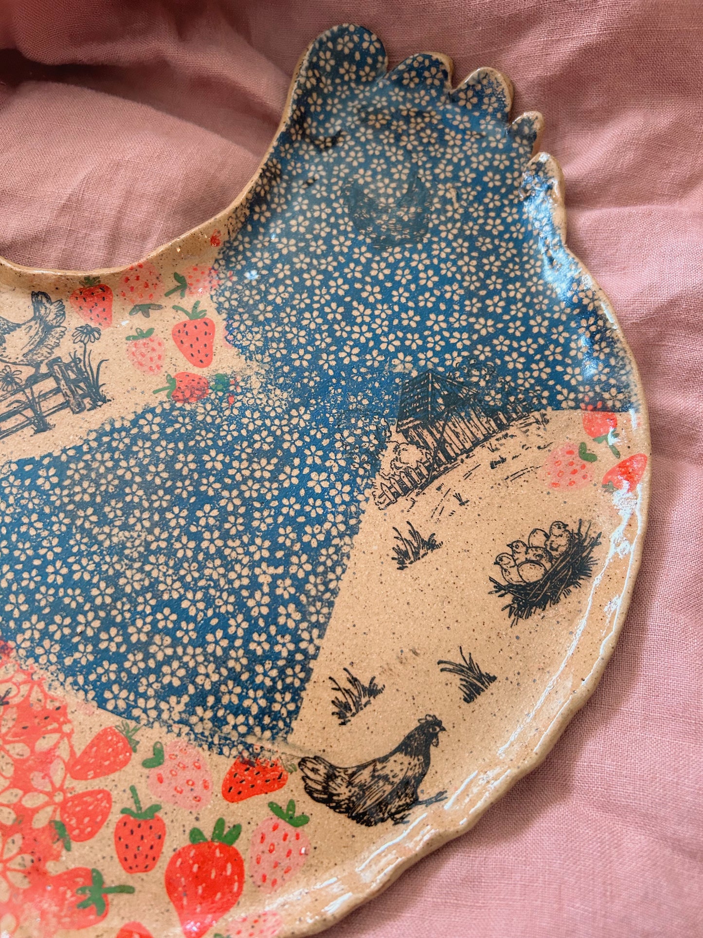 Large chicken plate 6