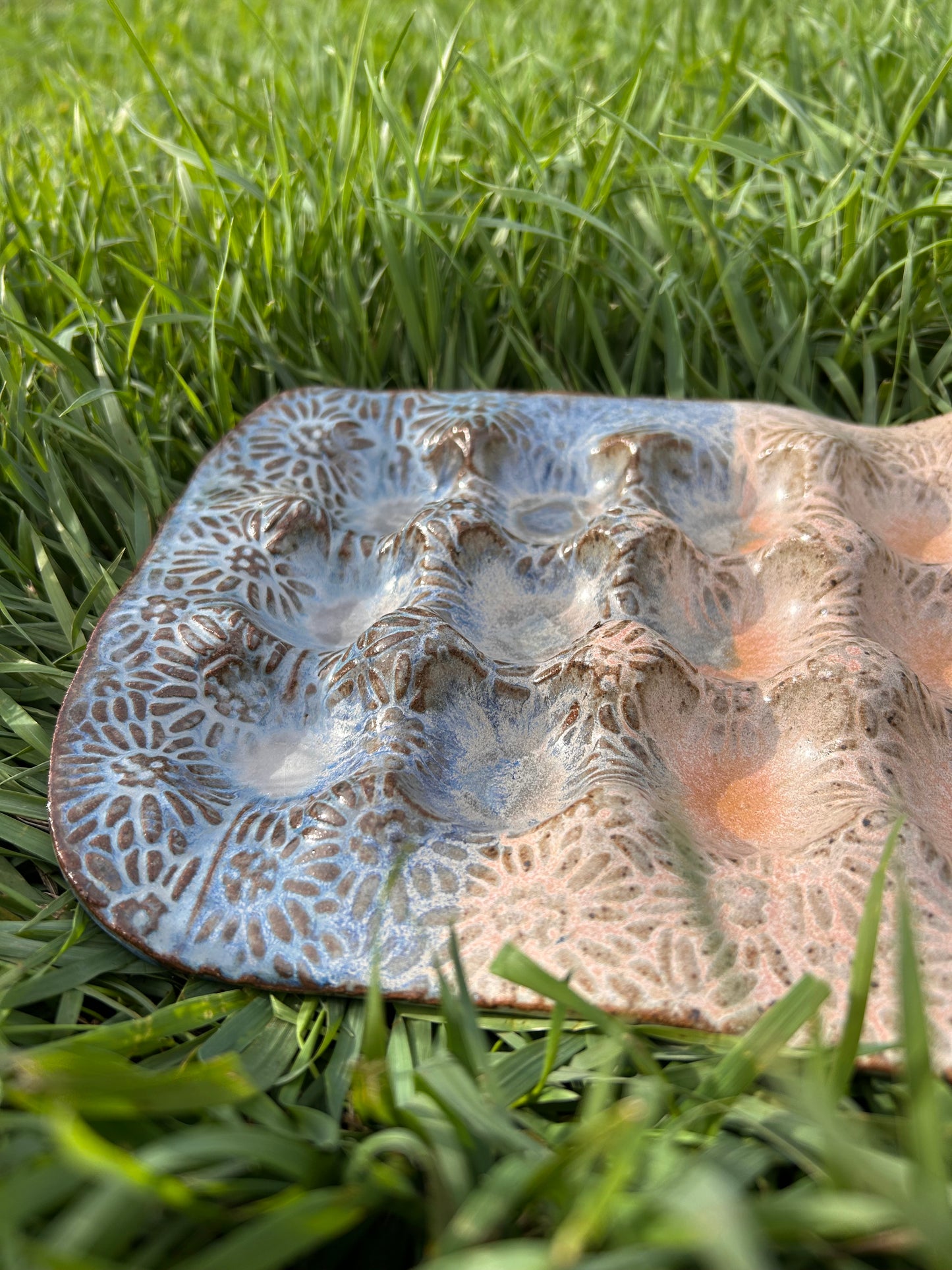 Egg tray | prairie sunset