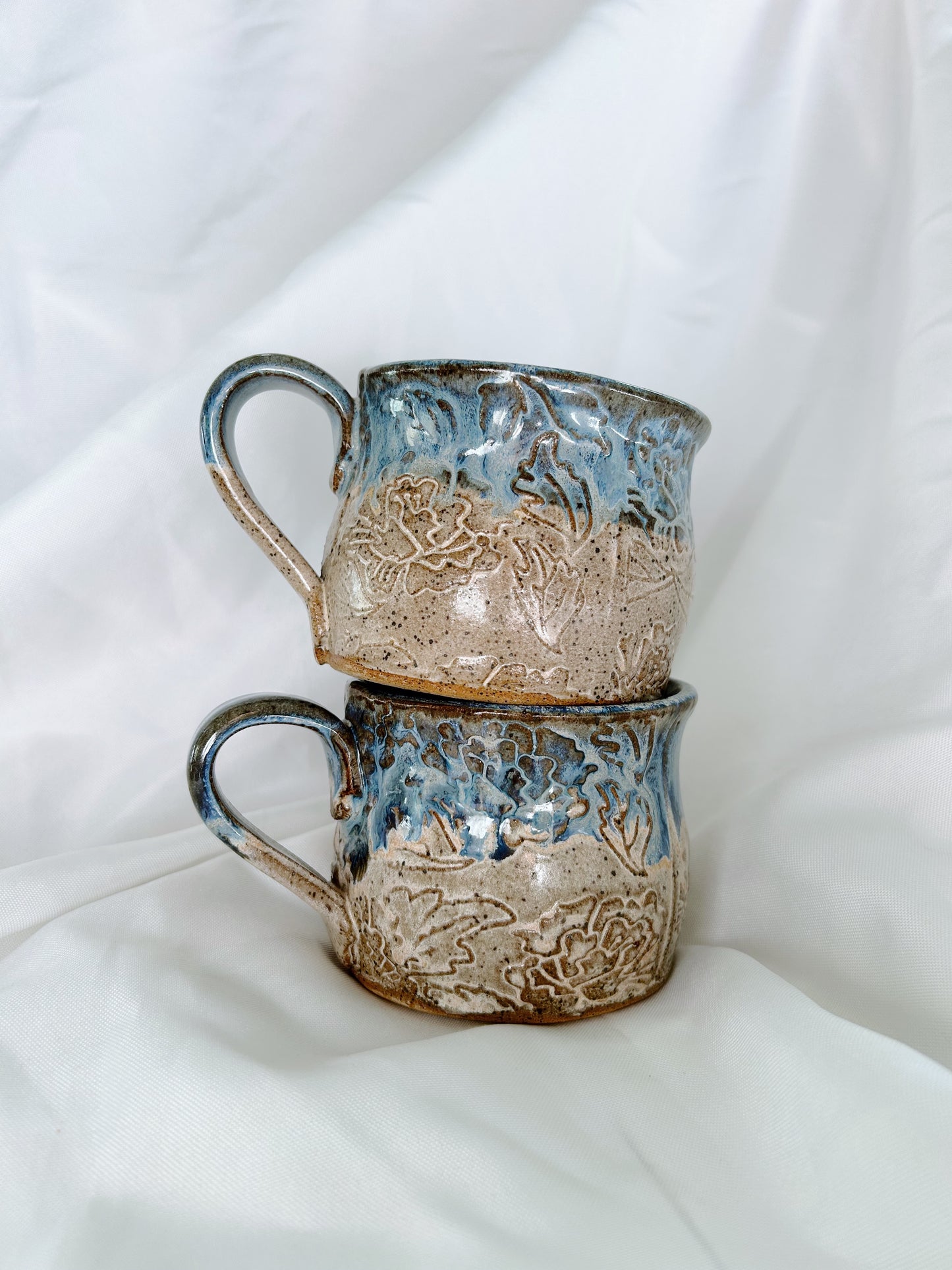 Medium Peony mug | Prairie sunset
