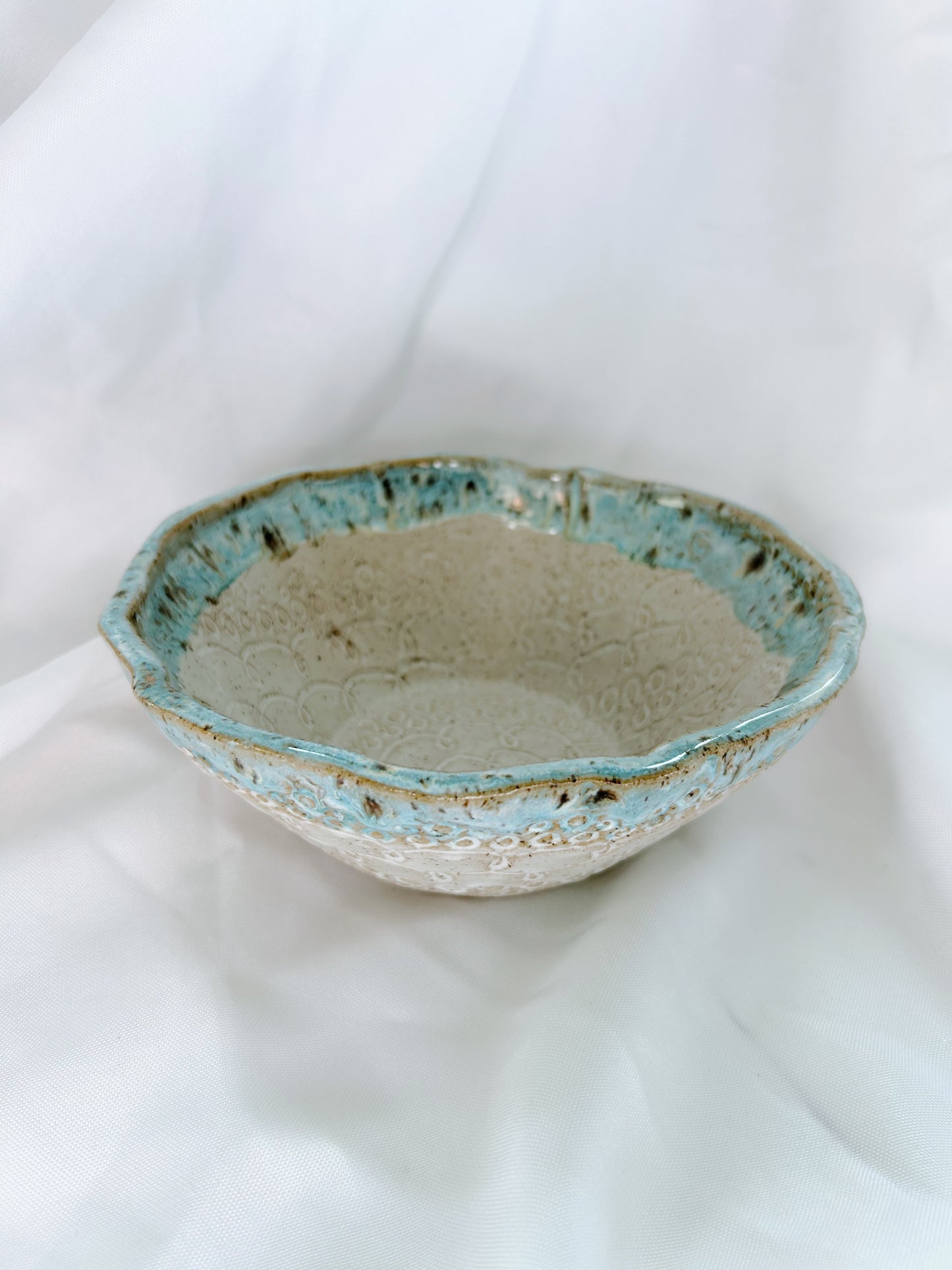 Lace bowl | Quail egg