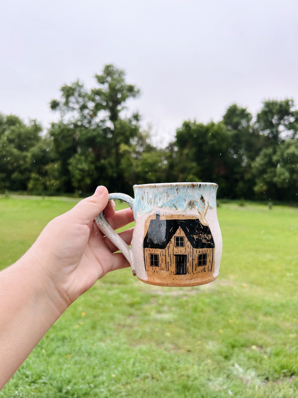 Little house on the Praire mug| quail egg