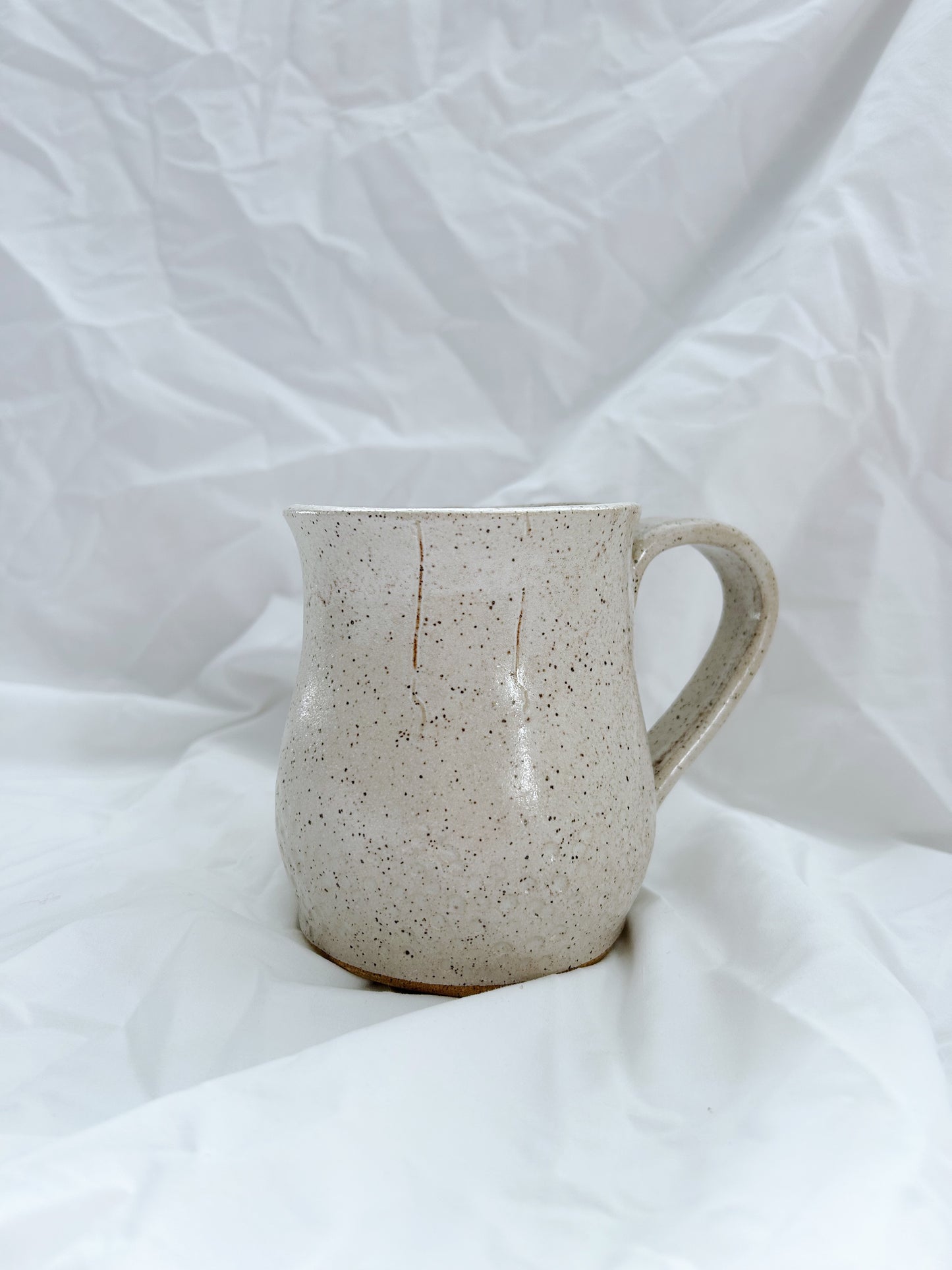 Large Dotty Mug | Oatmeal