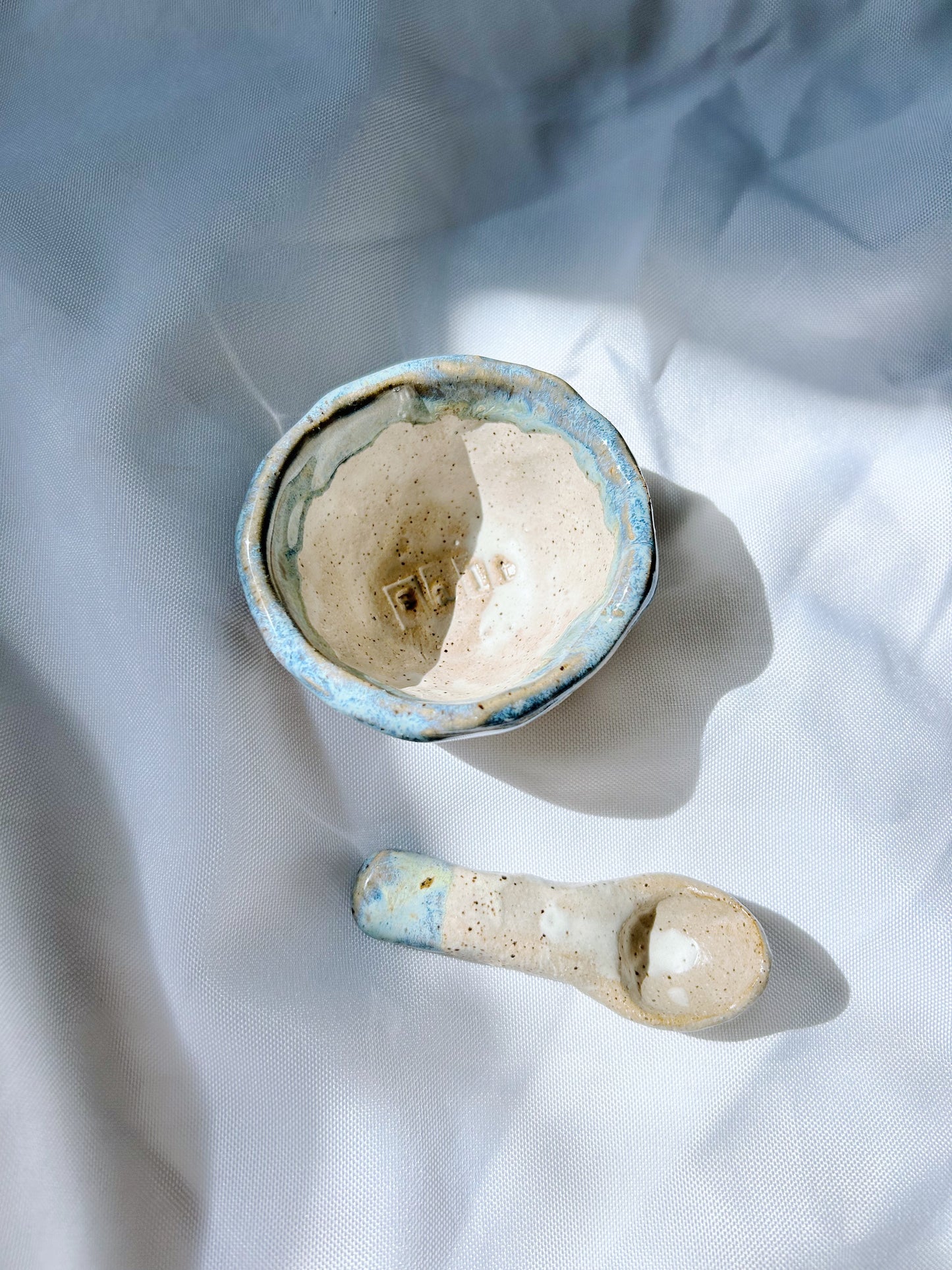 Mini salt dish | pebble brook