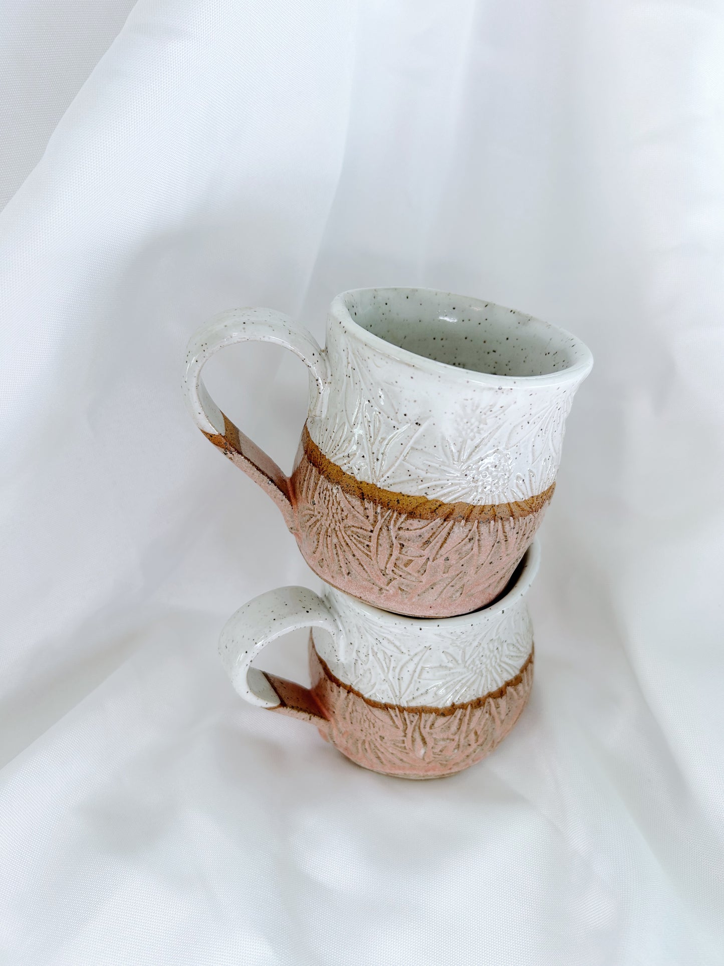 coneflower mug | simple pink