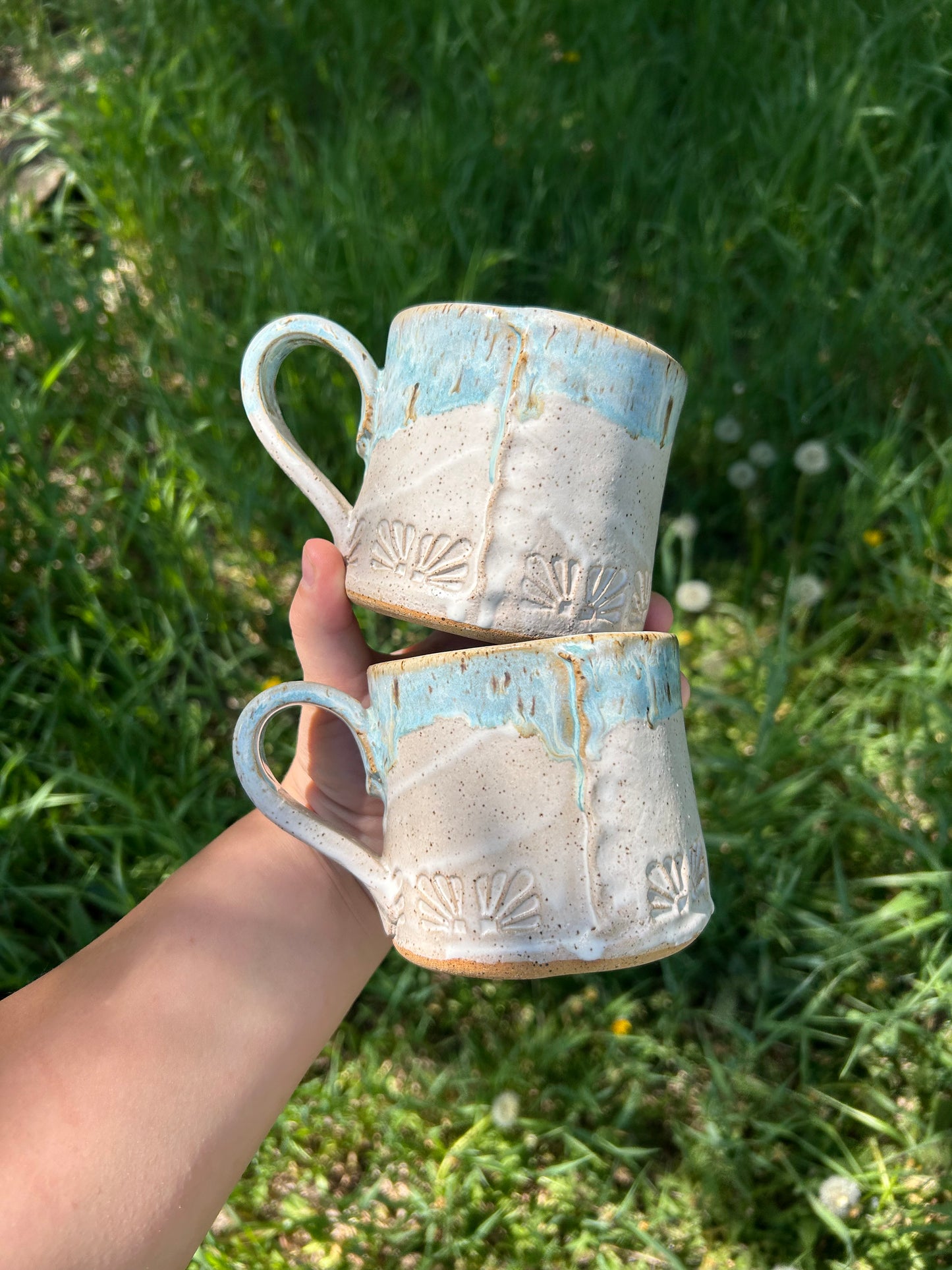 Stamped mug | Quail egg