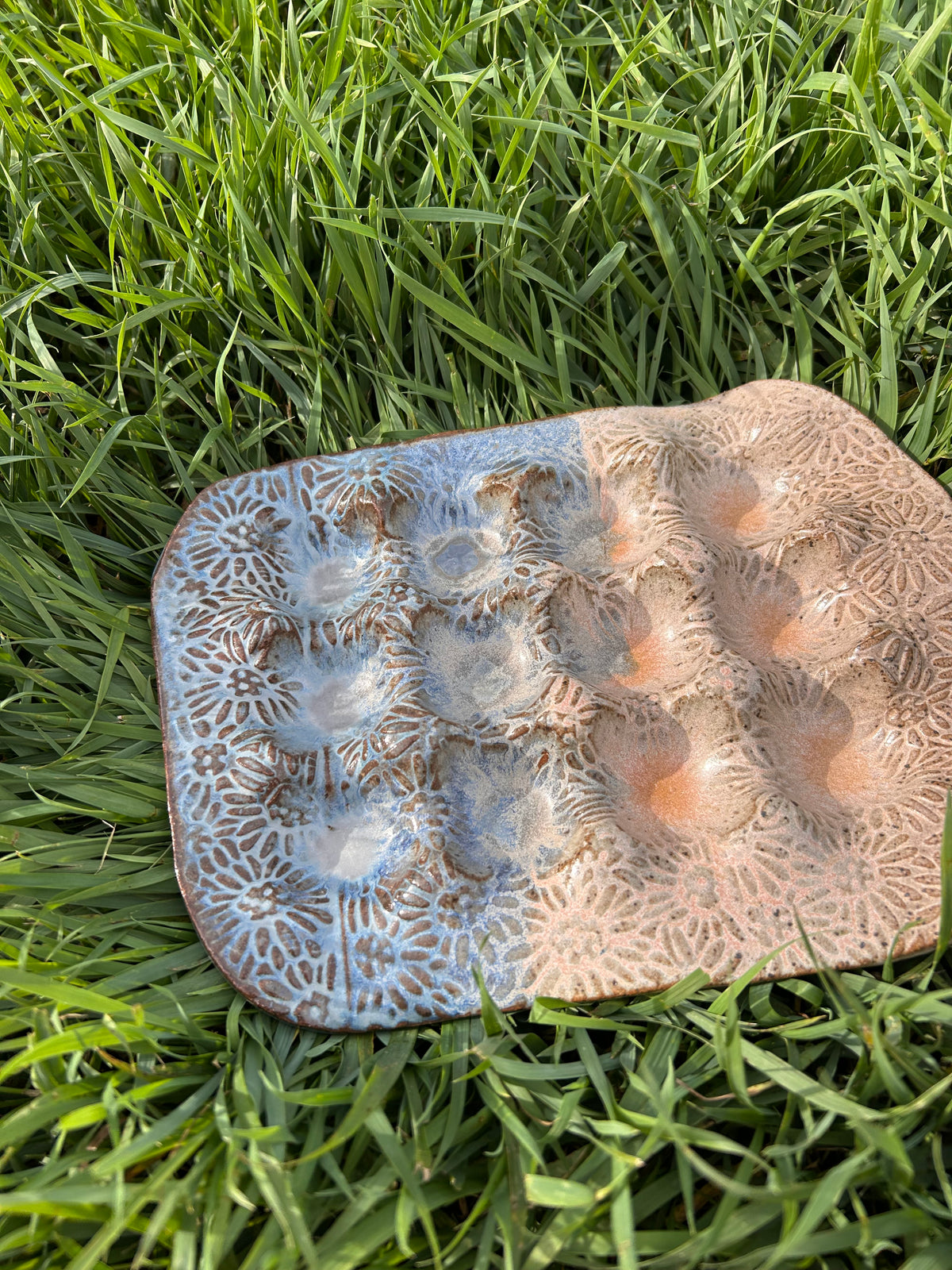 Egg tray | prairie sunset