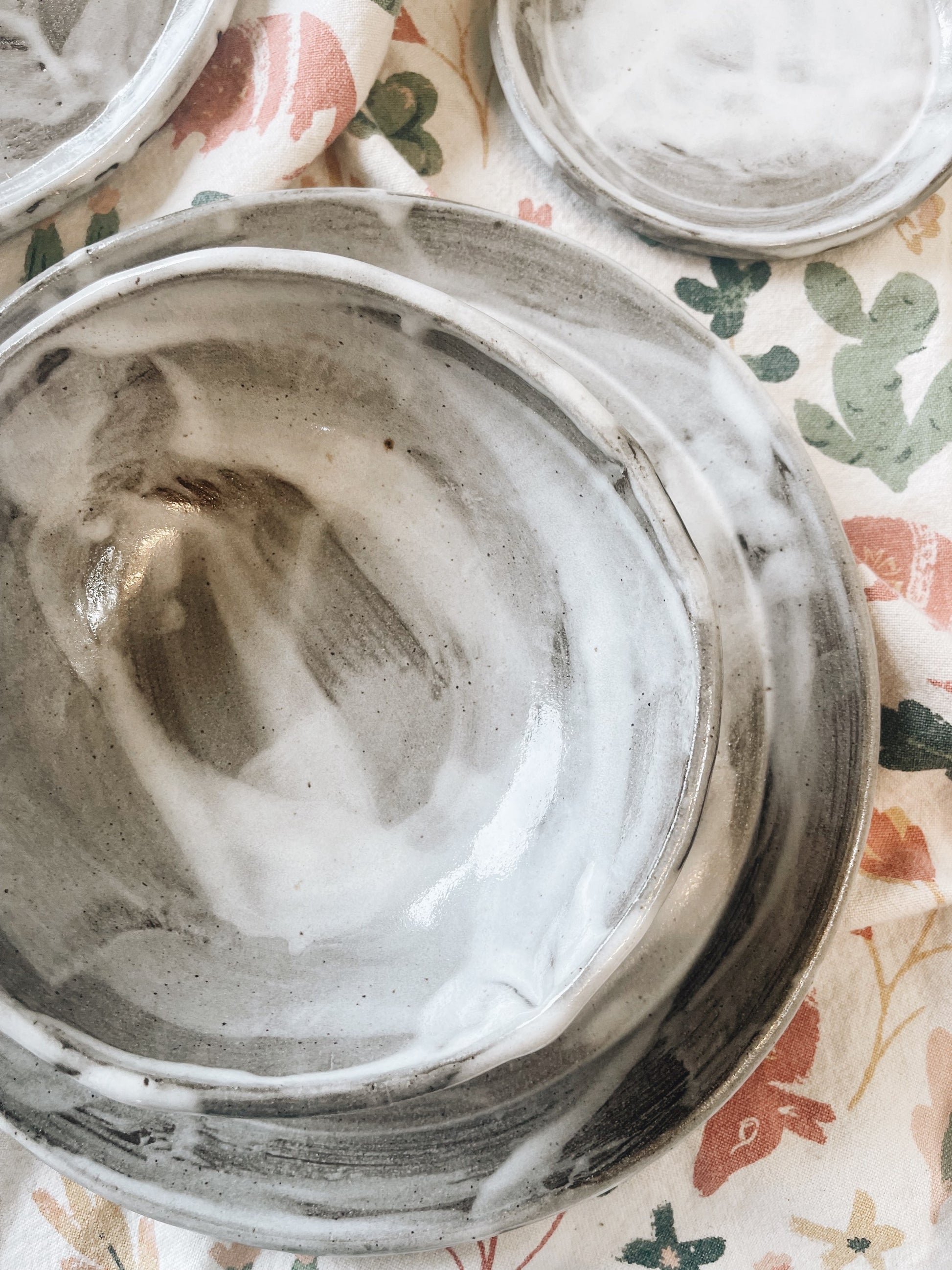 White wash dinnerware PREORDER image 2