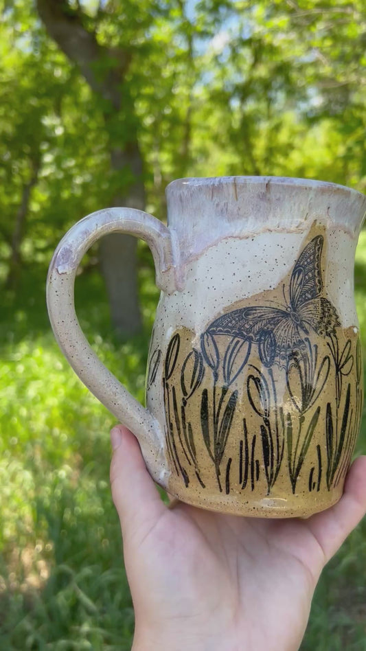 XL lavender mug